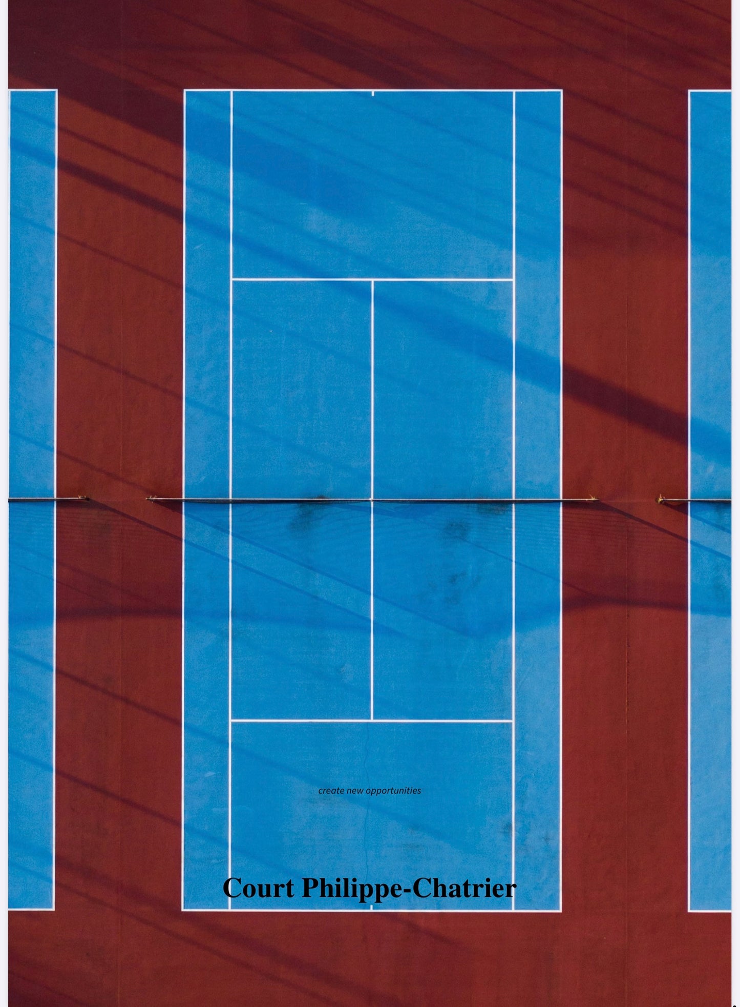 🎾 Philippe-Chatrier Court A Dream Reflected on Your Wall