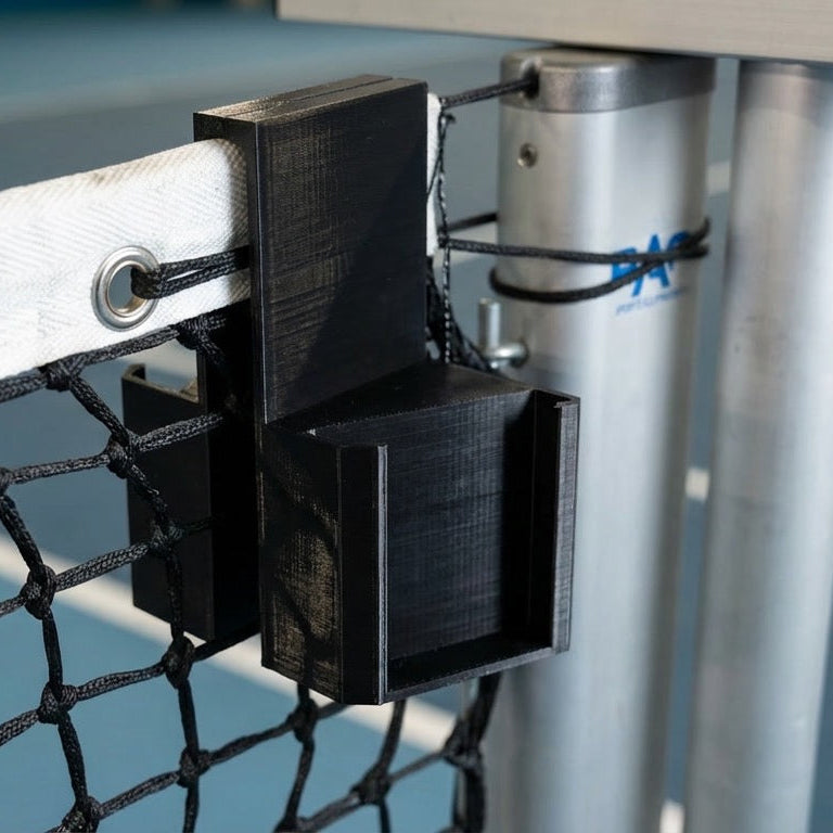 Tennis Net Phone Holder Portable & Space-Saving Smartphone Mount for Recording Matches